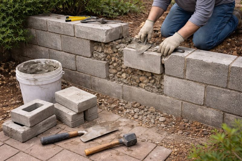 Block Wall Repair in Bokeelia, FL