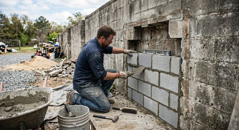 Block Wall Repair in Fort Myers, FL