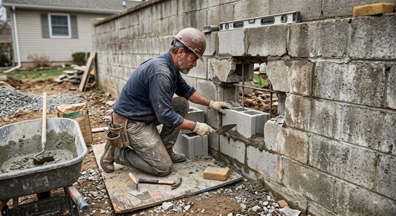 Block Wall Repair in Punta Gorda, FL
