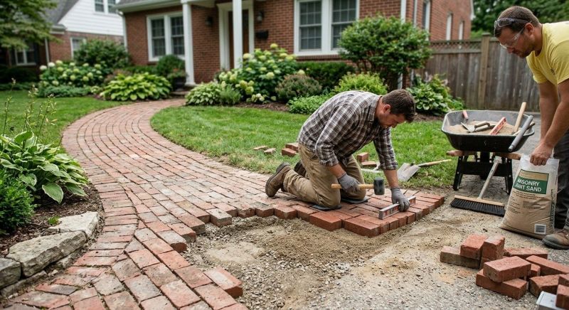 Brick Flatwork Repair in Bonita Springs, FL
