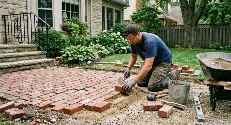 Brick Flatwork Repair in Bonita Springs, FL