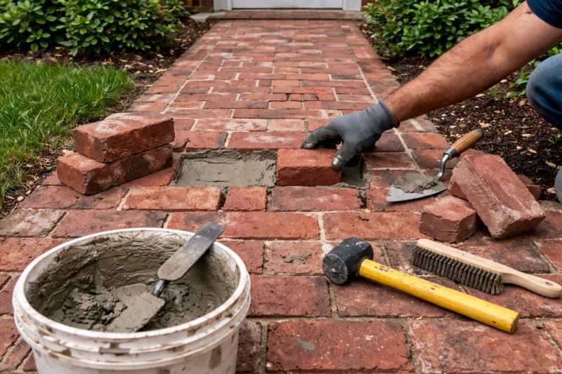 Brick Hardscape Repair in North Fort Myers, FL