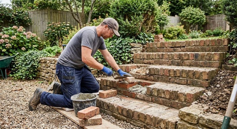 Brick Stairs Repair in Alva, FL