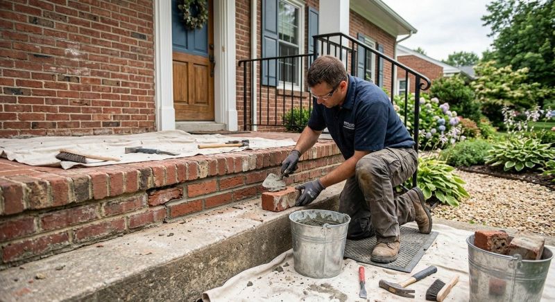 Brick Stairs Repair in Bonita Springs, FL