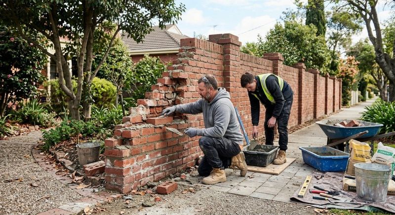 Brick Wall Repair in Charlotte County, FL
