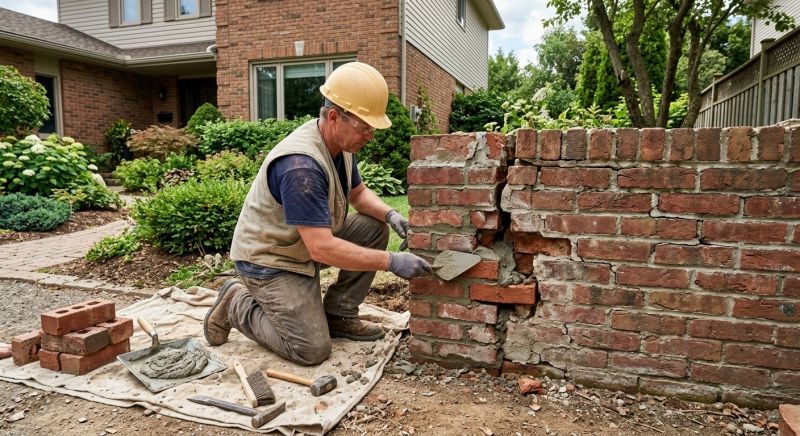 Brick Wall Repair in Estero, FL