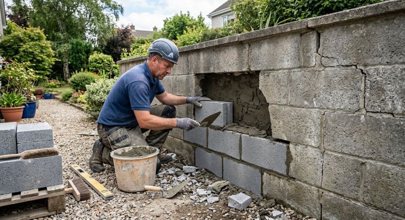 Concrete Block Repair in Lee County, FL