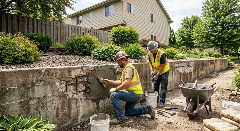 Rock Wall Repair in North Fort Myers, FL
