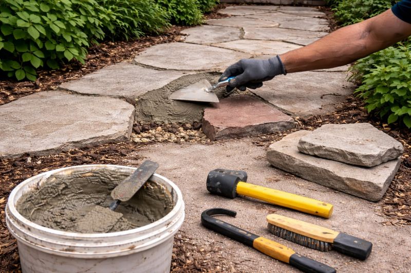 Stone Driveway Repair in North Fort Myers, FL
