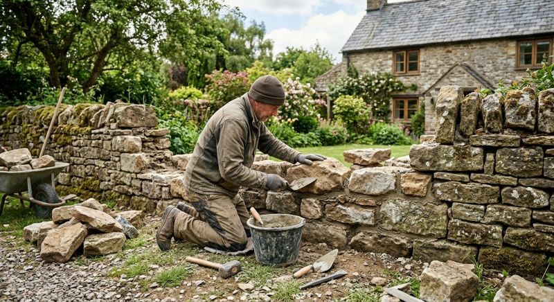 Stone Wall Repair in Punta Gorda, FL